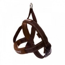 EzyDog Quick Fit Köpek Göğüs Tasması XX Small Kahverengi
