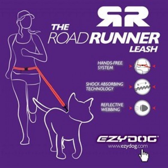 EzyDog Road Runner Çok Fonksiyonlu Köpek Tasması Siyah