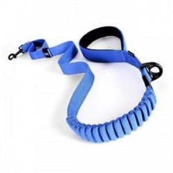 EzyDog Zero Shock Şok Absorbe Edici Köpek Kayışı 120 Cm Mavi