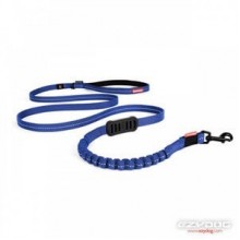 EzyDog Zero Shock Şok Lite Absorbe Edici Köpek Kayışı 180 Cm Mavi