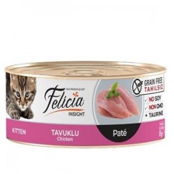 Felicia Tahılsız Yavru Tavuklu Kıyılmış Kedi Konservesi 85gr Felicia Tahılsız Yavru Tavuklu Kıyılmış Kedi Konservesi 85gr