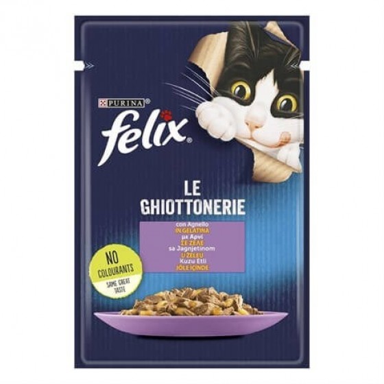 Felix Agail Kuzu Etli Kedi Yaş Mama 85 Gr