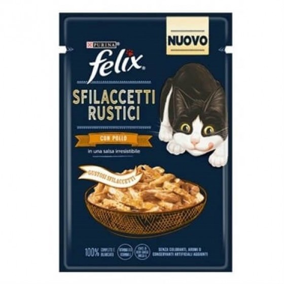 Felix Tasty Et Dilimleri Sos İçinde Tavuklu Kedi Konservesi 80gr