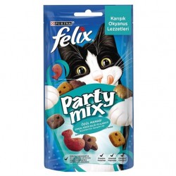 Felix Party Mix Okyanus Lezzetleri Kedi Ödülü 60 Gr