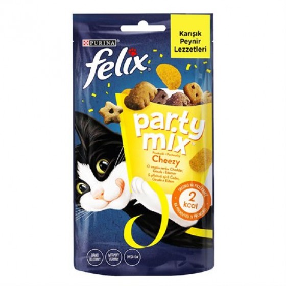 Felix Party Mix Peynir LezzetleriKedi Ödülü 60 Gr