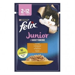 Felix Junior Yavru Tavuk Etli Kedi Yaş Mama 85 Gr Felix Junior Yavru Tavuk Etli Kedi Yaş Mama 85 Gr