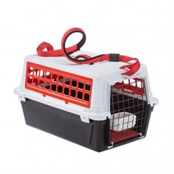 Ferplast Atlas 10 Trendy Plus Askılı Taşıma Çantası Kırmızı Ferplast Atlas 10 Trendy Plus Askılı Taşıma Çantası Kırmızı