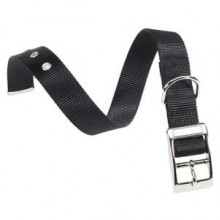 Ferplast Clup Metal Tokalı Köpek Tasması CF15/35 Siyah