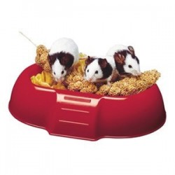 Ferplast DADA Hamster Yemliği 16x11x3 Cm Ferplast DADA Hamster Yemliği 16x11x3 Cm