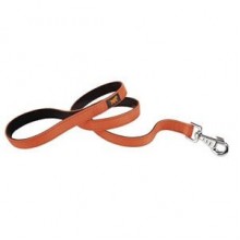 Ferplast Dual Köpek Gezdirme Tasması 20 mm X 110 Cm Turuncu