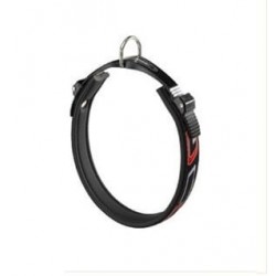 Ferplast Ergocomfort Tattoo Kırmızı-Beyaz Boyun Tasması 25/65