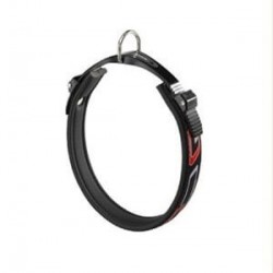 Ferplast Ergocomfort Tattoo Kırmızı-Beyaz Boyun Tasması 25/65