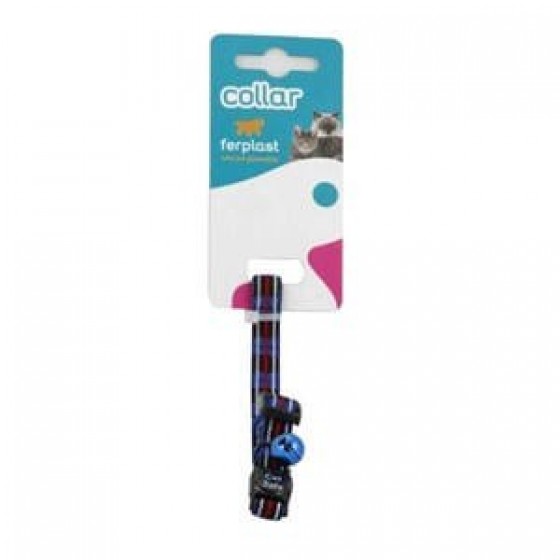 Ferplast GAT5626 Desenli Zilli Kedi Boyun Tasması 32 Cm