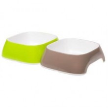 Ferplast Glam Double Small Melamin Mama Kabı 2x400 Ml