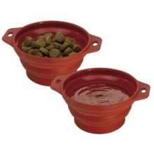 Ferplast Katlanır Köpek Mama ve Su kabı