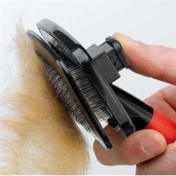 Ferplast GRO 5955 Otomatik Temizlenebilir Fırça Medium