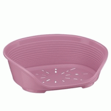 Ferplast Siesta Deluxe 4 Kedi Ve Köpekler İçin Plastik Yatak Pembe