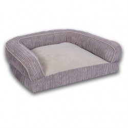 Fitilli Kedi ve Küçük Köpek Yatağı S-M 60x55x20 Gri