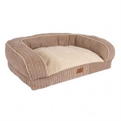 Fitilli Köpek Yatağı Large 85x70x20 Bej Fitilli Köpek Yatağı Large 85x70x20 Bej