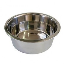 Flamingo Büyük Irk Köpek Çelik Mama ve Su Kabı 25 cm