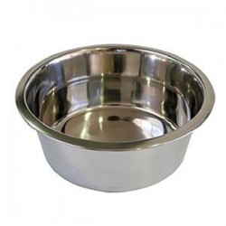 Flamingo Büyük Irk Köpek Çelik Mama ve Su Kabı 25 cm Flamingo Büyük Irk Köpek Çelik Mama ve Su Kabı 25 cm