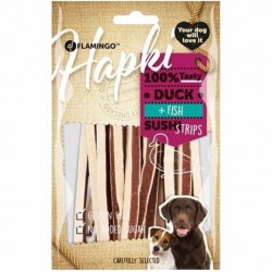 Flamingo Hapki Duck Fish Sushi Köpek Ödülü 85gr Flamingo Hapki Duck Fish Sushi Köpek Ödülü 85gr