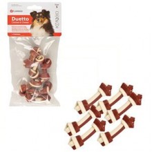 Flamingo Duetto Bones Tavuk & Peynirli Ödül Kemiği 90gr 6lı Flamingo Duetto Bones Tavuk & Peynirli Ödül Kemiği 90gr 6lı