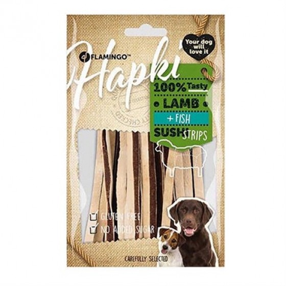 Flamingo Hapki Kuzulu Balıklı Sushi Strips Köpek Ödülü 85gr