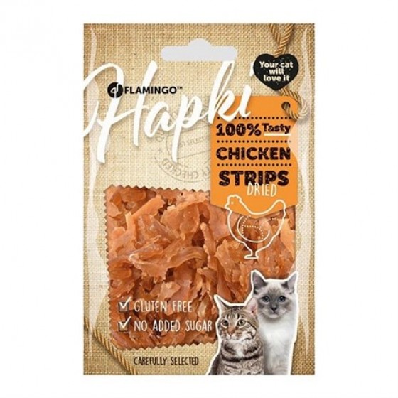 Flamingo Hapki Tavuklu Şerit Kedi Ödülü 50gr