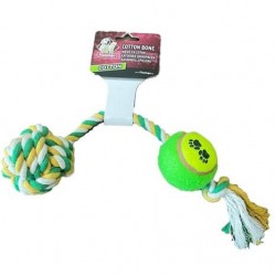 Flamingo İpli Tenis Topu Köpek Oyuncağı Flamingo İpli Tenis Topu Köpek Oyuncağı
