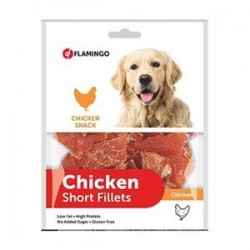 Flamingo Short Fillets Tavuklu Köpek Ödülü 85gr Flamingo Short Fillets Tavuklu Köpek Ödülü 85gr