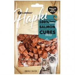 Flamingo Hapki Somonlu Yumuşak Küp Kedi Ödülü 85gr Flamingo Hapki Somonlu Yumuşak Küp Kedi Ödülü 85gr