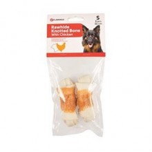 Flamingo Tavuk Sargılı Düğümlü Kemik 11cm 2li