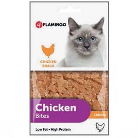 Flamingo Tavuklu Yumuşak Küp Kedi Ödülü 85gr