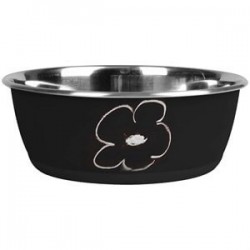 Flamingo Writable Köpek Mama Kabı Siyah 350 Ml Flamingo Writable Köpek Mama Kabı Siyah 350 Ml