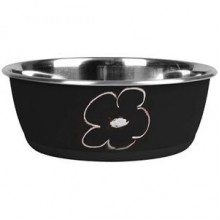 Flamingo Writable Köpek Mama Kabı Siyah 950 Ml