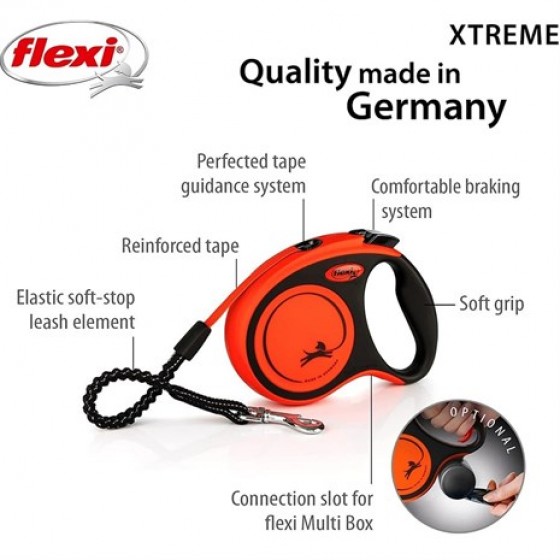 Flexi XTreme Otomatik Şerit Tasma Small 5 mt