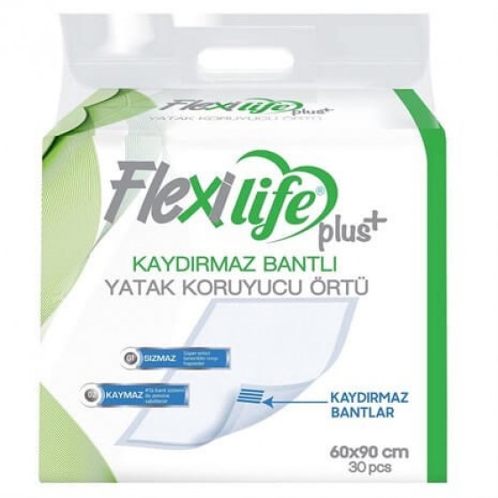 Flexilife Kaydırmaz 30 Adet Köpek Çiş Pedi 60 Cm x 90 Cm