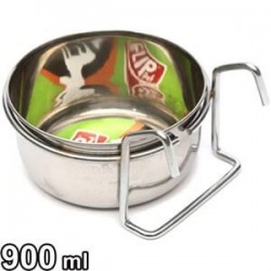 Flip Askılı Metal Kuş Yemliği 900 Ml, 30 oz Flip Askılı Metal Kuş Yemliği 900 Ml, 30 oz