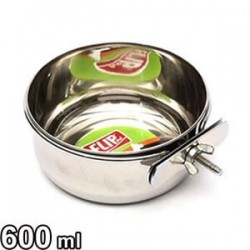 Flip Vidalı Metal Kuş Yemliği 600 Ml, 20 oz