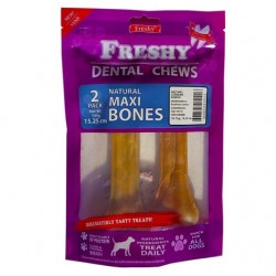 Freshy Maxi Natural Dental 15 Cm Kemik 2 Adet Freshy Maxi Natural Dental 15 Cm Kemik 2 Adet