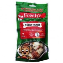 Freshy Ördek Kaplı Düğüm Kemikler 6.5 cm 7 Adet