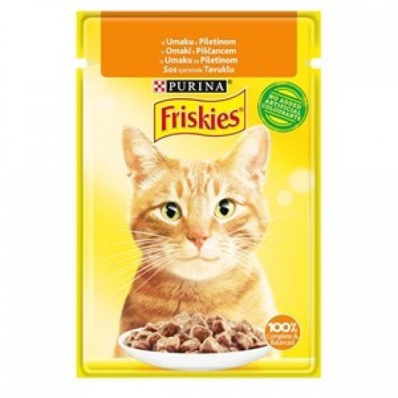 Friskies Steril Cat Chicken Tavuklu Yaş Mama 85 Gr