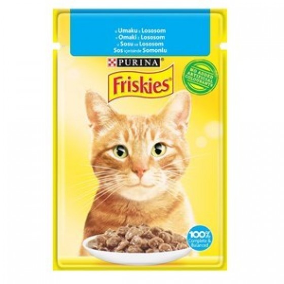 Friskies Steril Cat Salmon Somonlu Yaş Mama 85 Gr