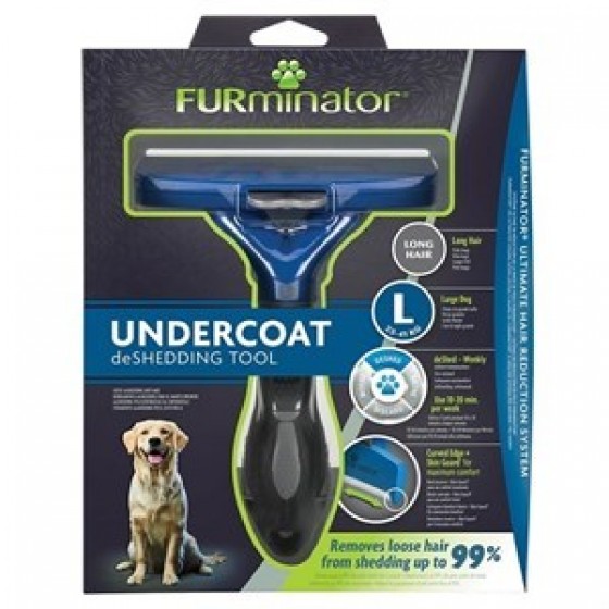 Furminator Uzun Tüylü Büyük Irk Köpek Tarağı LARGE