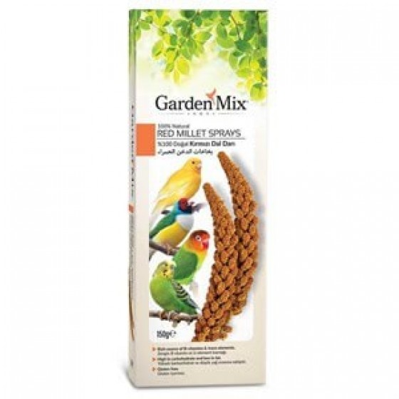 Garden Mix Platin Kırmızı Dal Darı