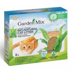 Gardenmix Topaklanan Mısır Lifli Kedi Kumu 8 Lt