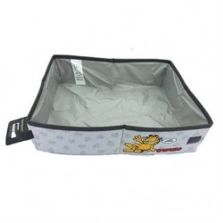 Garfield Taşınabilir Katlanır Kedi Tuvaleti 39x29,5x10 cm Gri Garfield Taşınabilir Katlanır Kedi Tuvaleti 39x29,5x10 cm Gri