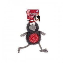 Gigwi Plush Friendz Öten Karga Peluş Köpek Oyuncağı Gigwi Plush Friendz Öten Karga Peluş Köpek Oyuncağı