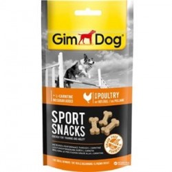 Gimdog Sportsnacks Mini Kemik Tavuk ve L-Carnitin 60 Gr Gimdog Sportsnacks Mini Kemik Tavuk ve L-Carnitin 60 Gr